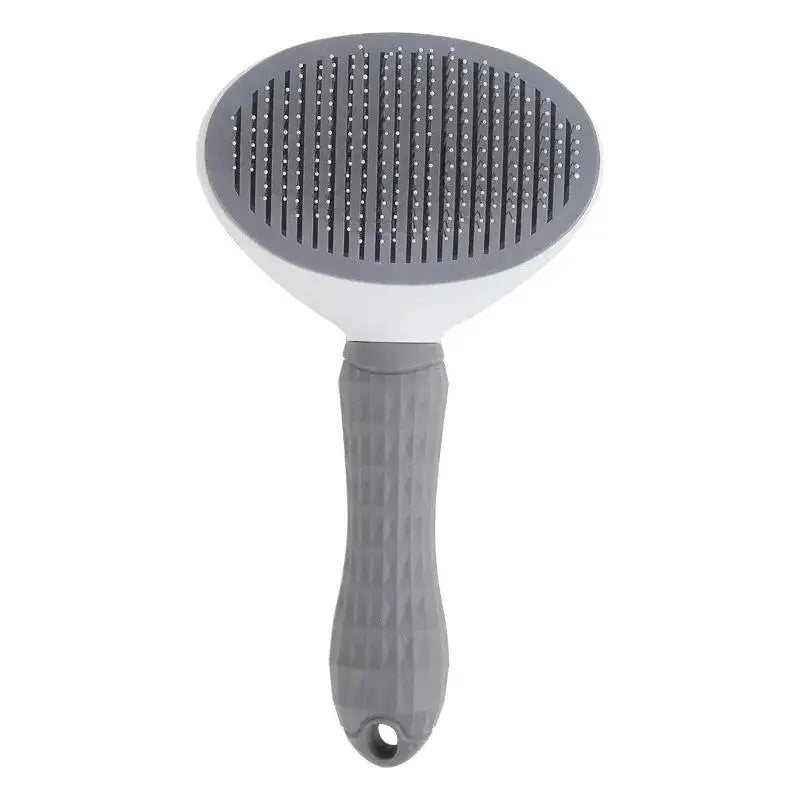 Self Cleaning Pet Hair Remover Brush Dog Cat Grooming Tool